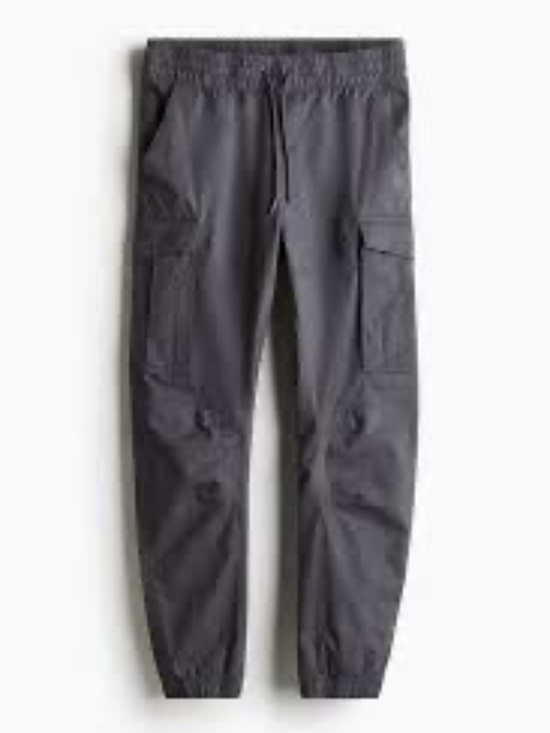 H&M Other - Men's Dark Gray Slim Fit Cargo Jogger Pants size Medium